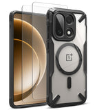 [Bundle] OnePlus 15 | Fusion-X Magnetic - Bundle: OnePlus 15 | Fusion-X Magnetic - OnePlus 15 with a clear magnetic protective case and screen protector.