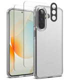 [Bundle] Galaxy A57 | Fusion - Galaxy A57 | Fusion - Clear phone case, screen protector, and camera lens cover for Samsung Galaxy A57.