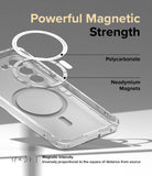 Galaxy S23 Plus Case | Fusion Magnetic Matte - Exploded view of phone case showing polycarbonate and magnet layers.