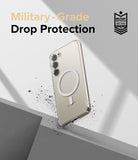 Galaxy S23 Plus Case | Phone case with military-grade drop protection feature on a gray background