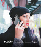 Ringke Fusion-X Case for Galaxy S10 Lite, Black, Comfortable Grip