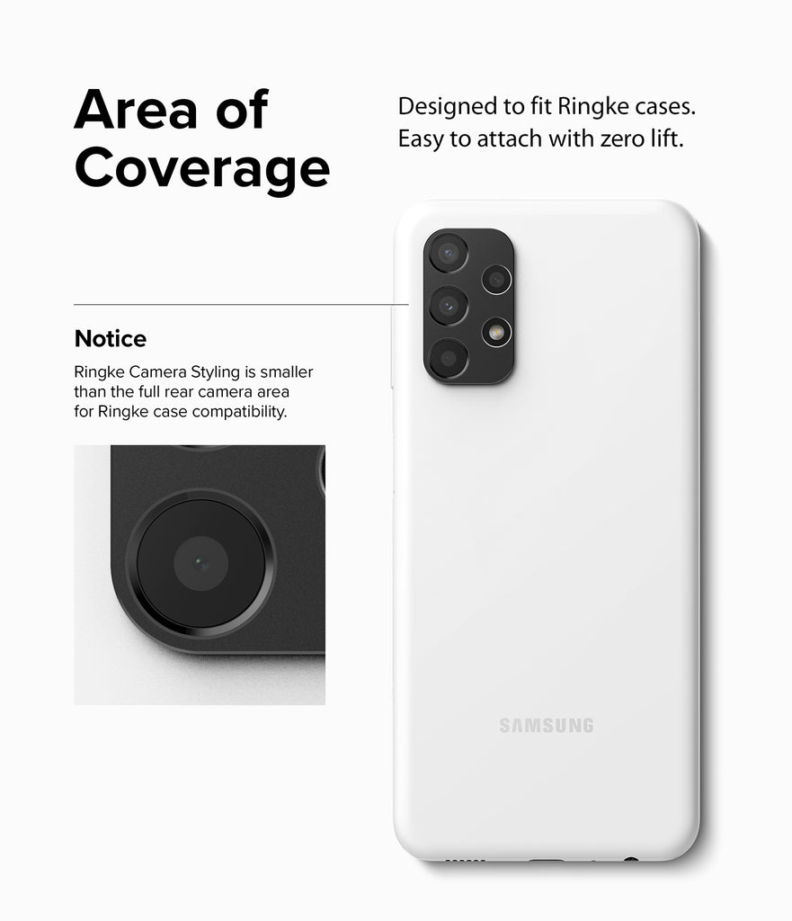 Galaxy A13 4G(LTE) | Camera Styling - Area of coverage