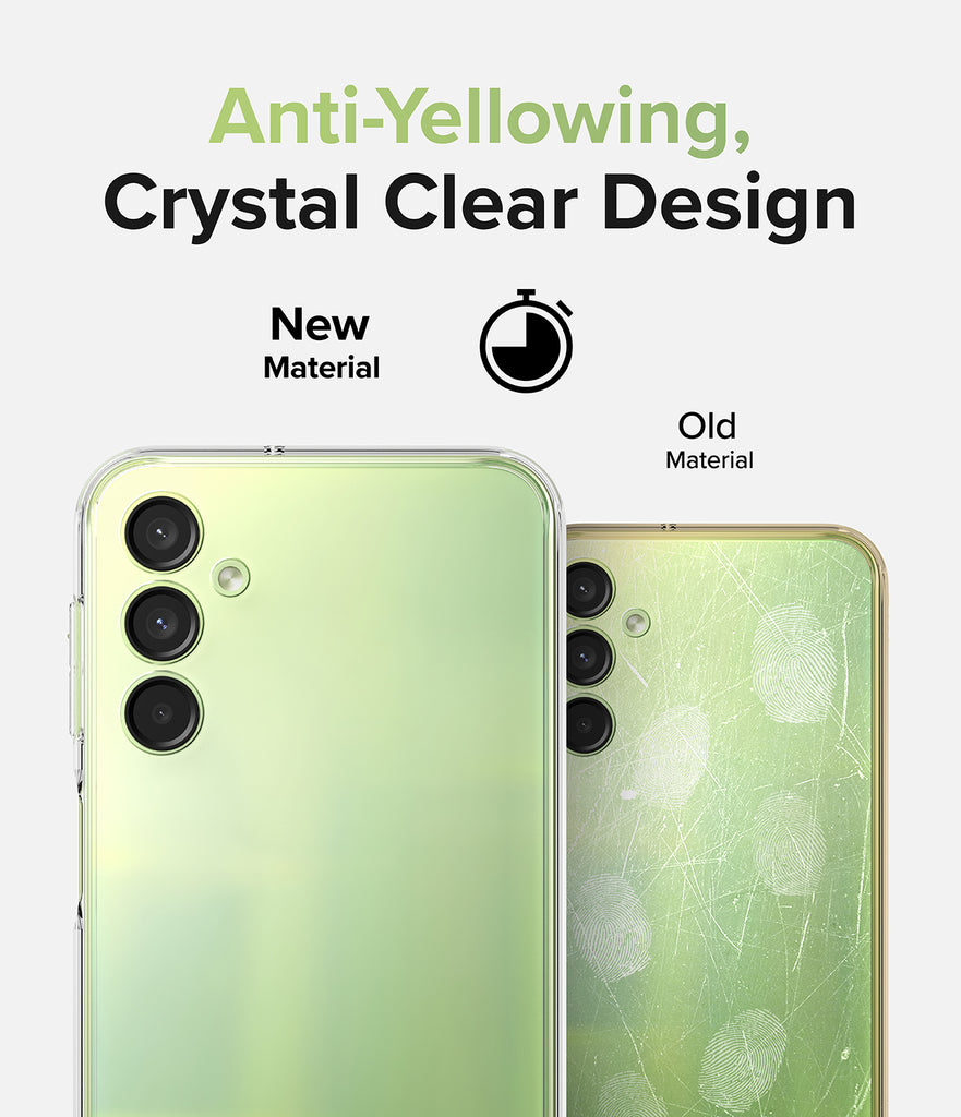 Anti-Yellowing Crystal Clear Design