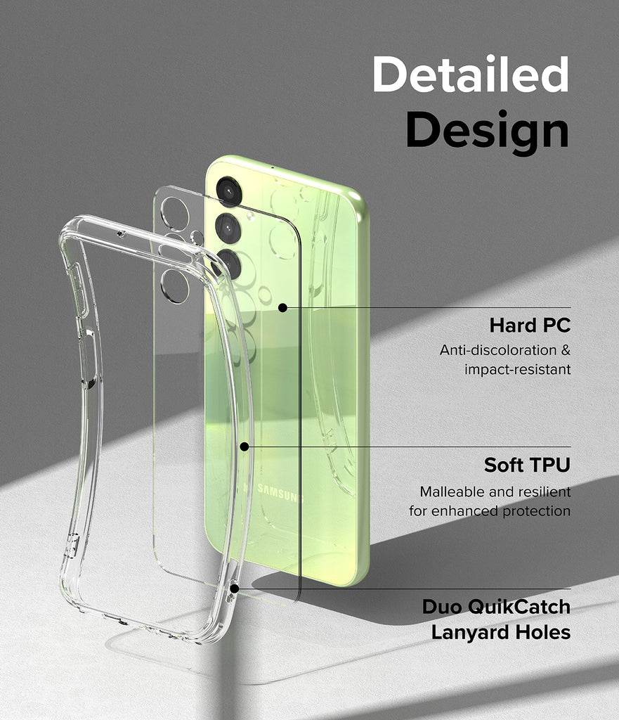 Detailed Design with Hard PC / Soft TPU / Duo QuikCatch Lanyard Holes