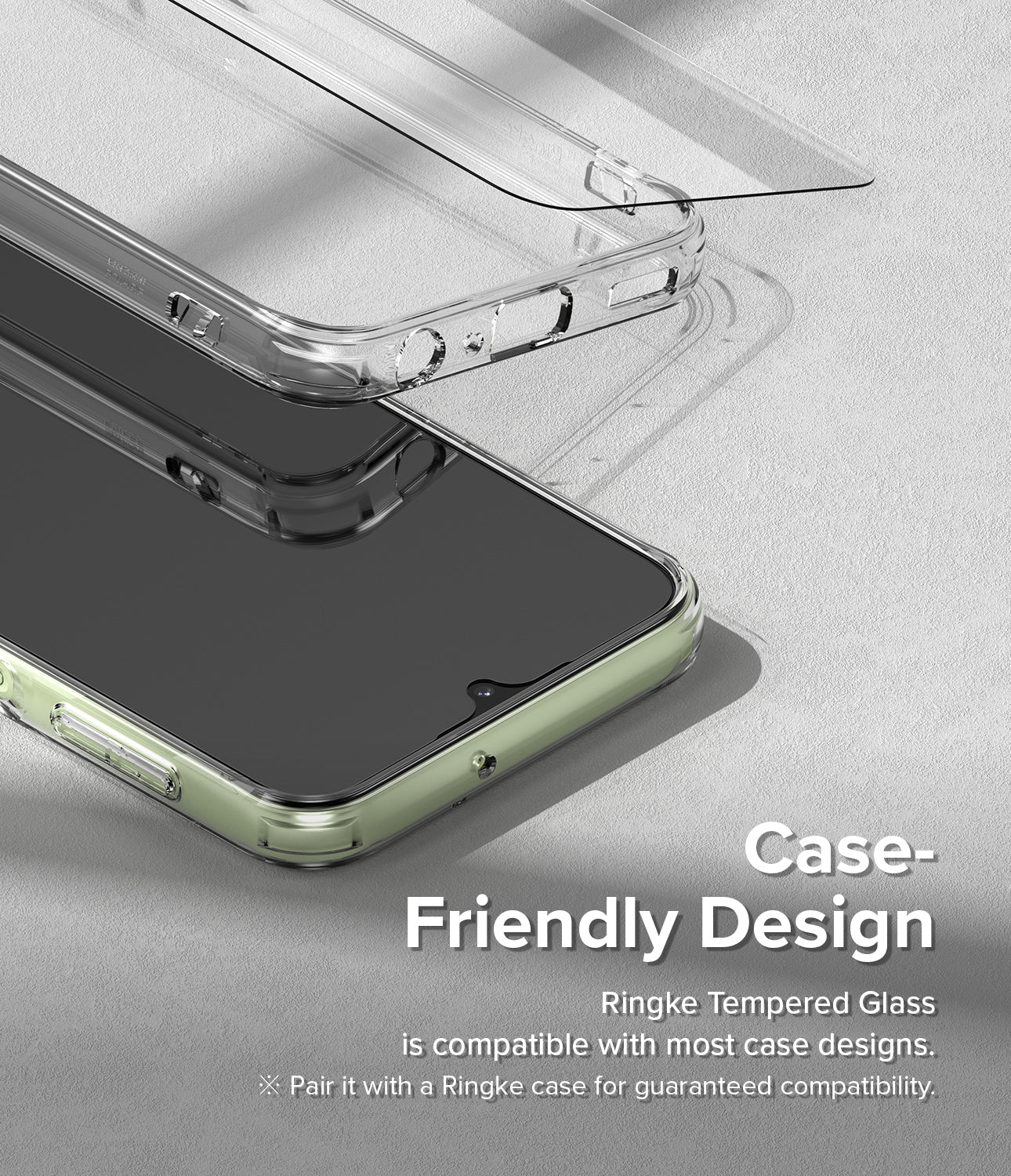 Galaxy A24 4G(LTE) Screen Protector | Full Cover Glass (2 Pack)