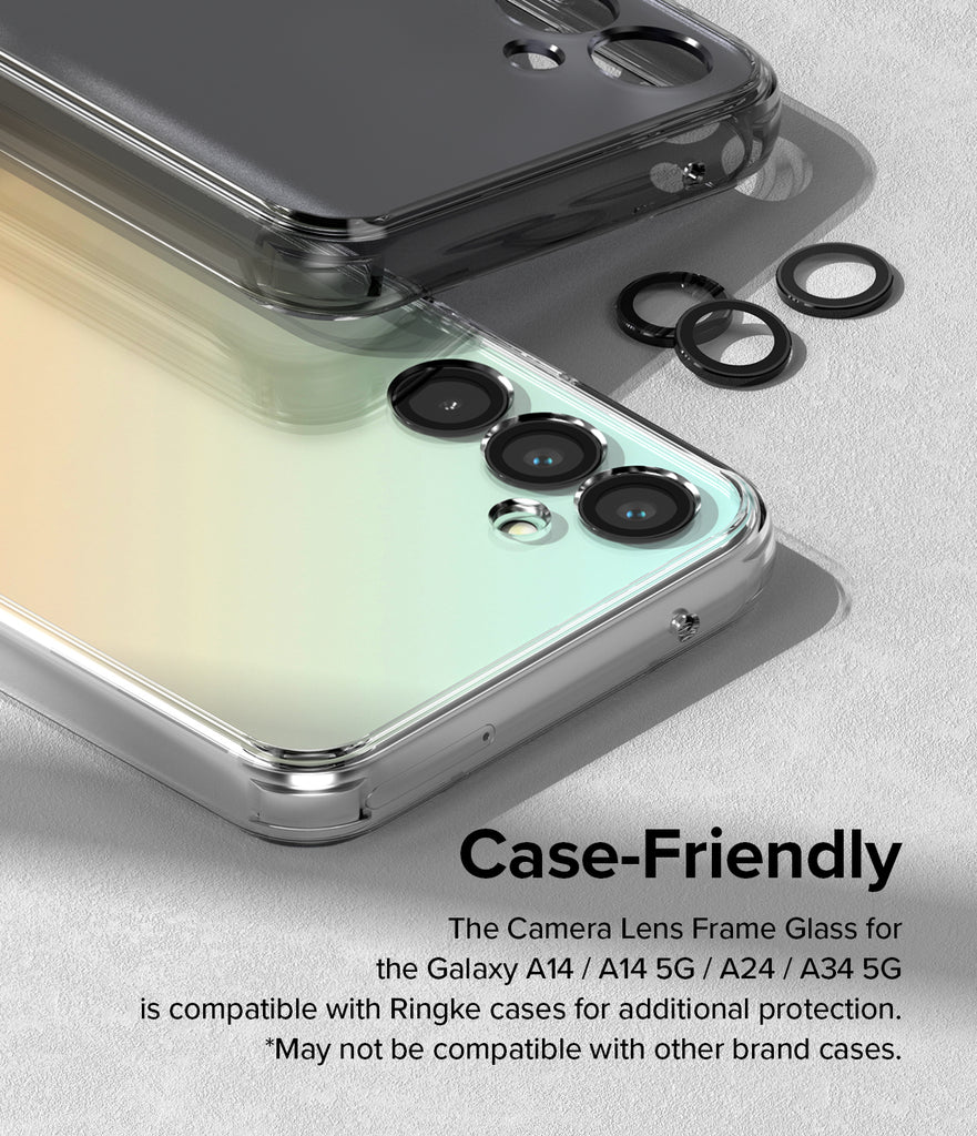 Galaxy A14/A24/A34 Camera Lens Protector | Camera Lens Frame Glass
