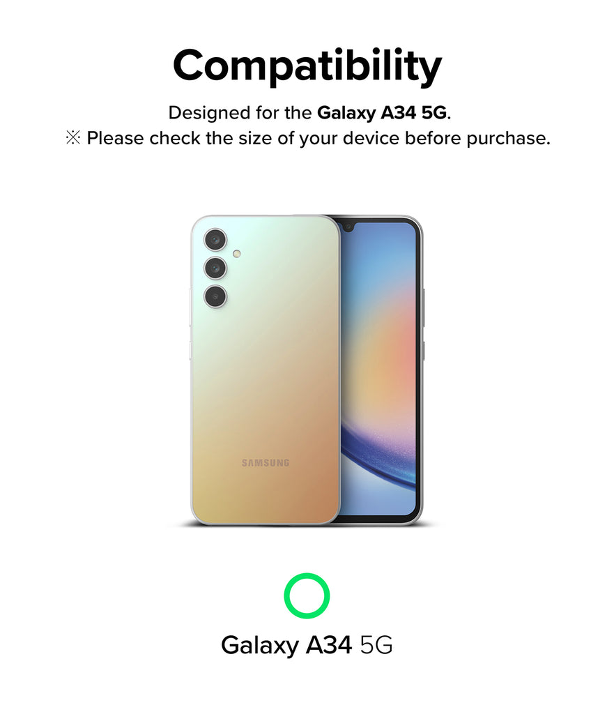 Galaxy A34 5G Screen Protector | Full Cover Glass