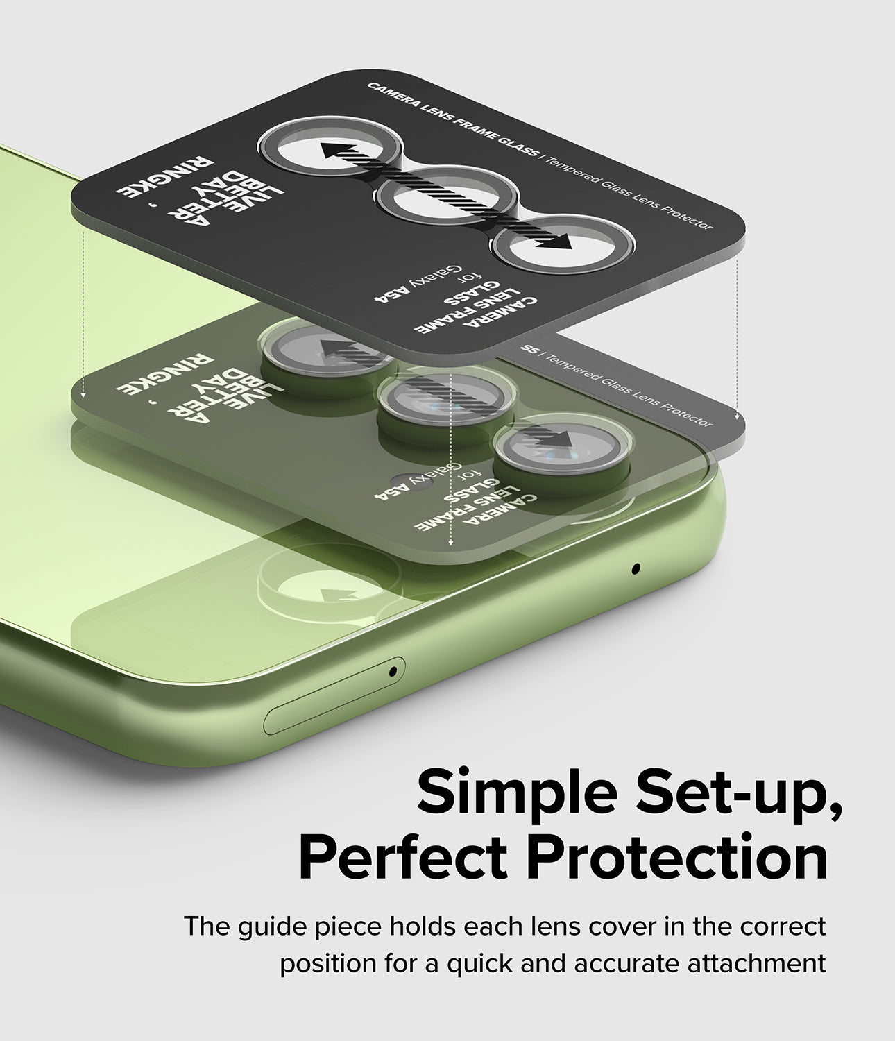 simple set-up, perfect protection