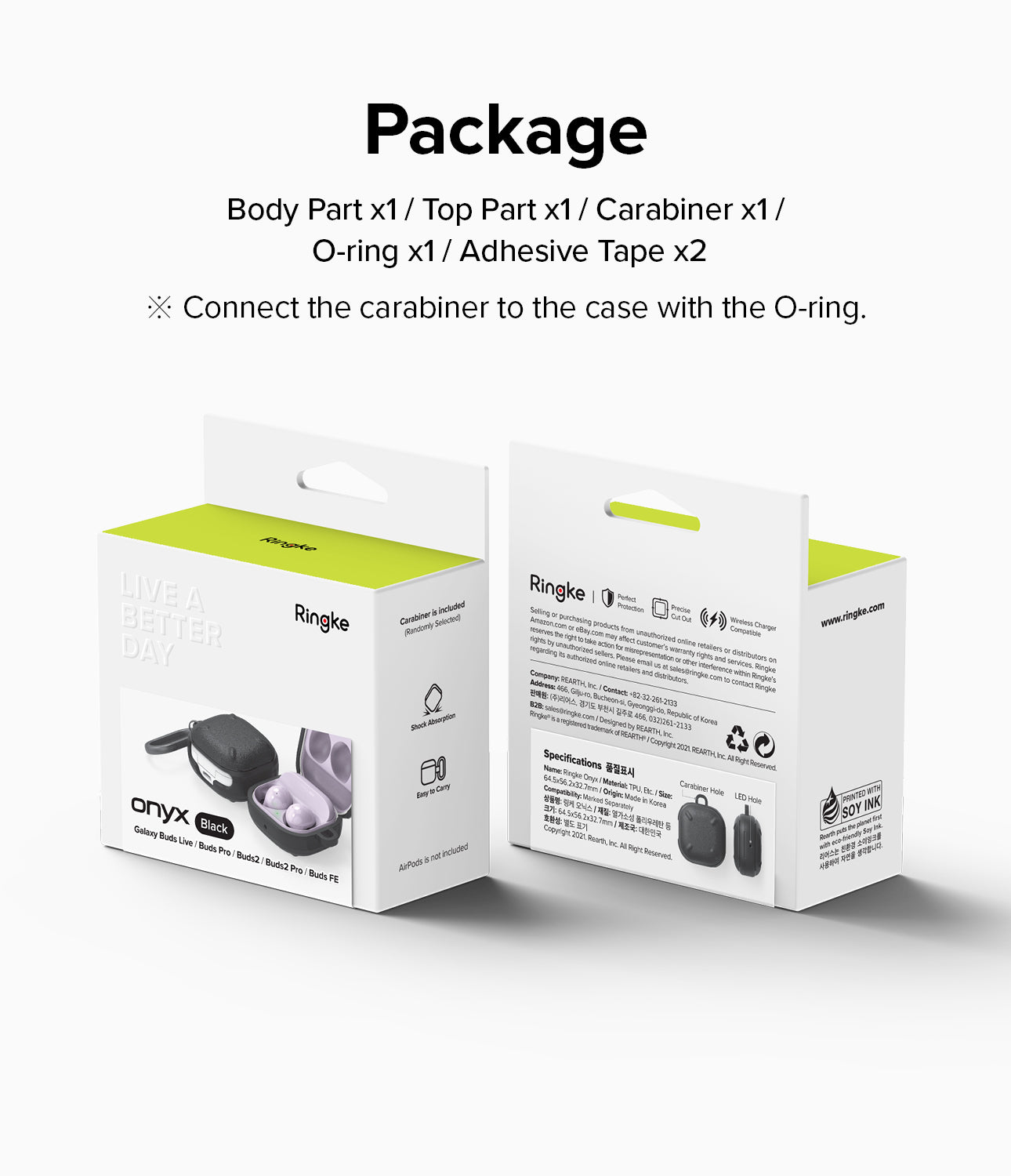 Galaxy Buds2 Pro / Buds2 / Buds Pro / Buds Live Case