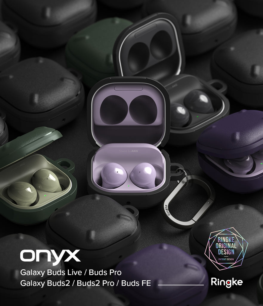 Galaxy Buds FE / 2 Pro / Buds 2 / Galaxy Buds Pro / Live Case | Onyx