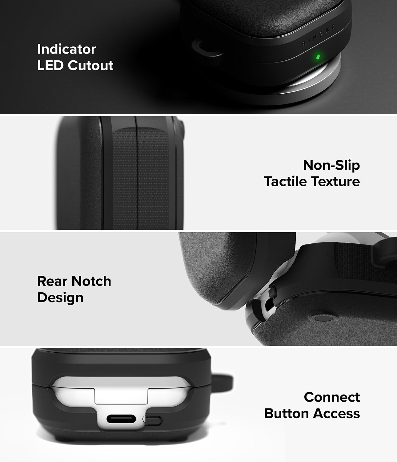 Galaxy Buds 4 Pro / 4 Case | Onyx Magnetic | Ringke Official Store
