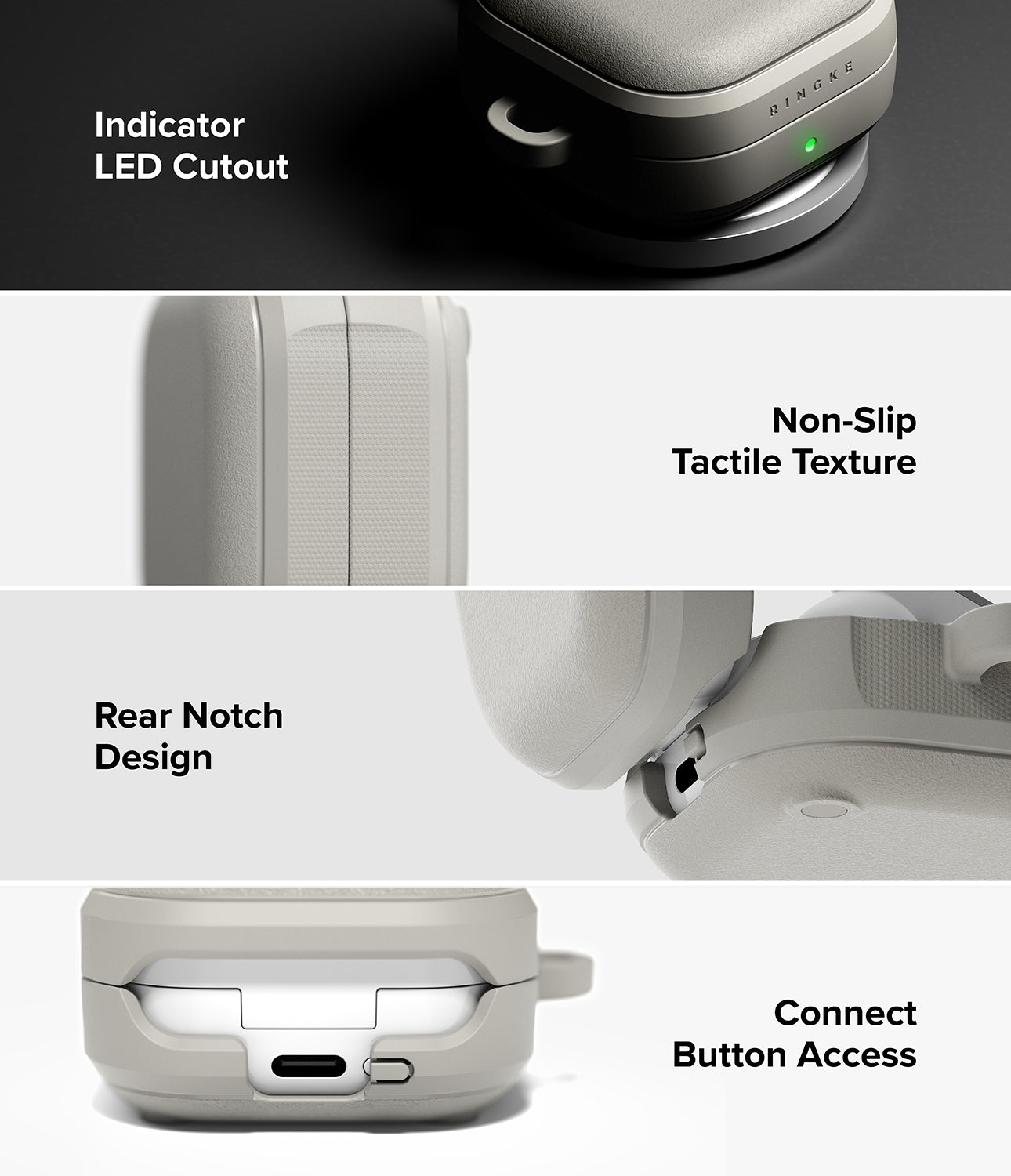Galaxy Buds 4 Pro / 4 Case | Onyx Magnetic | Ringke Official Store