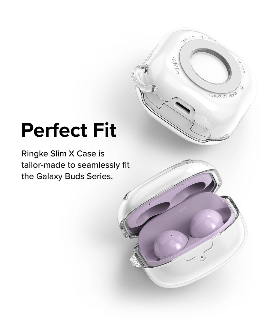 Galaxy Buds FE / 2 Pro / Buds 2 / Galaxy Buds Pro / Live Case | Slim-X - Perfect Fit