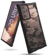 samsung galaxy note 20 ultra case ringke fusion-x camo black