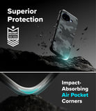 [Bundle] Google Pixel 10a Case | Onyx - Google Pixel 10a Case | Onyx - Onyx camo phone case with military-grade protection and air-pocket corners on a rocky surface.
