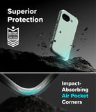 [Bundle] Google Pixel 10a Case | Onyx - Google Pixel 10a Case | Onyx - Mint green phone case with military-grade drop protection and air-cushioned corners.