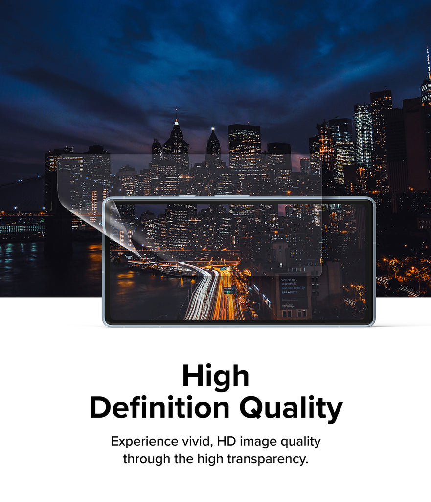 Google Pixel 7a Screen Protector | Dual Easy Film [2P]-High Definition Quality