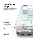 shock-resistant tpu and pc are fused together into a protective case