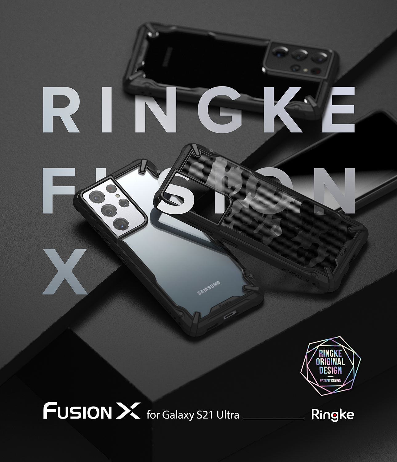 Samsung Galaxy S21 Ultra Protective Case | Ringke Fusion-X