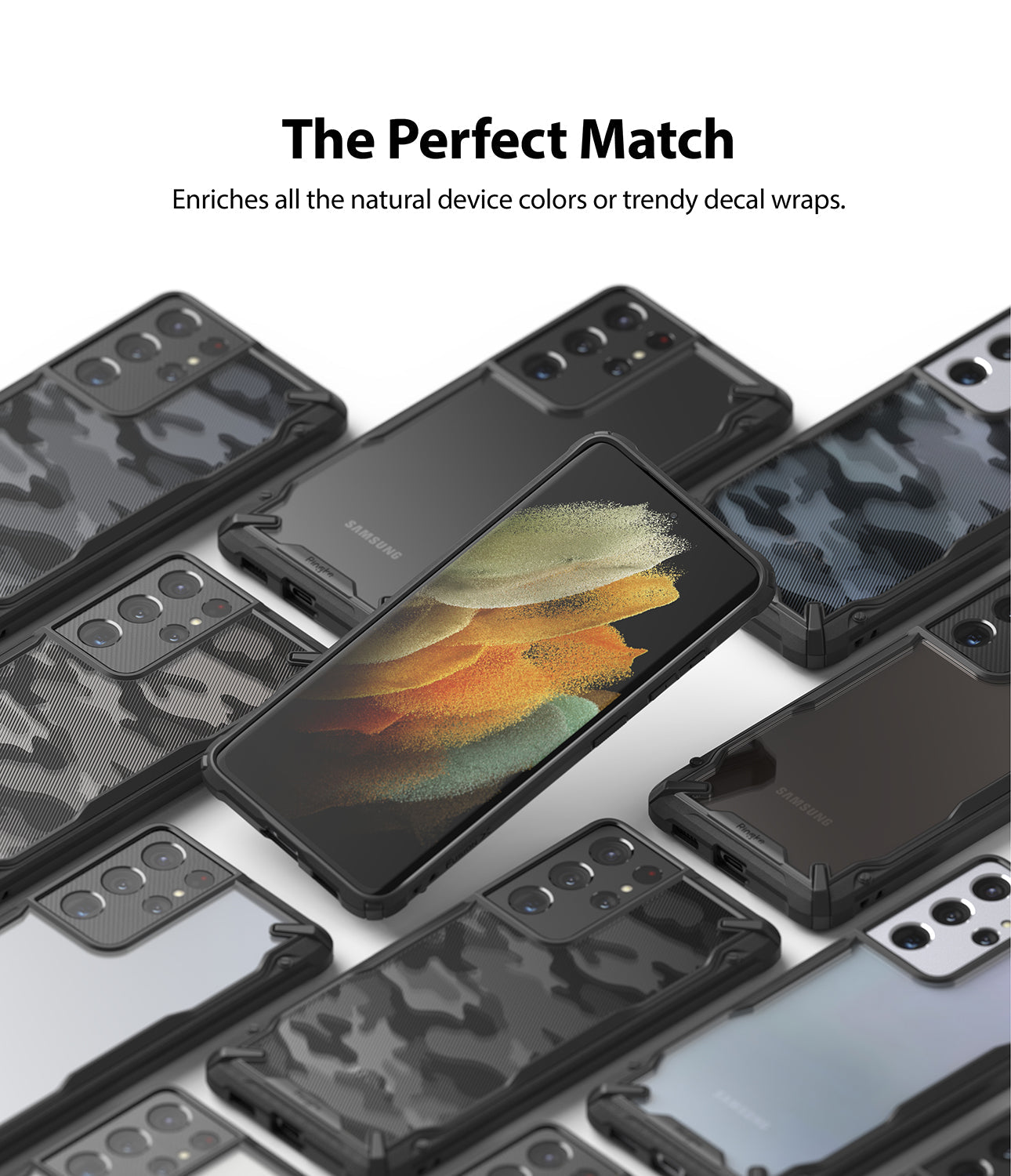 Samsung Galaxy S21 Ultra Protective Case | Ringke Fusion-X