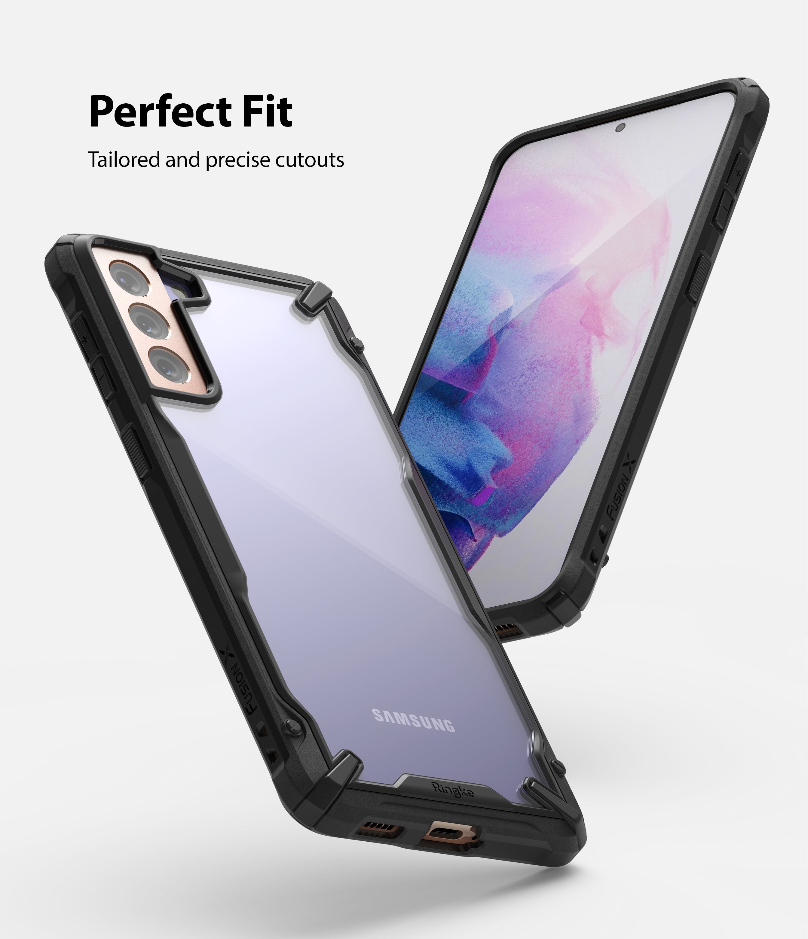 Galaxy S21 Case Fusion-X BLACK - Main Image