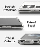 Galaxy S22 Ultra Case | Air - Glitter Clear - Scratch Protection. Raised Bezel. Precise Cutouts