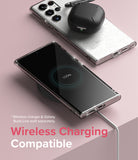 Galaxy S22 Ultra Case | Air - Glitter Clear - Wireless Charging Compatible