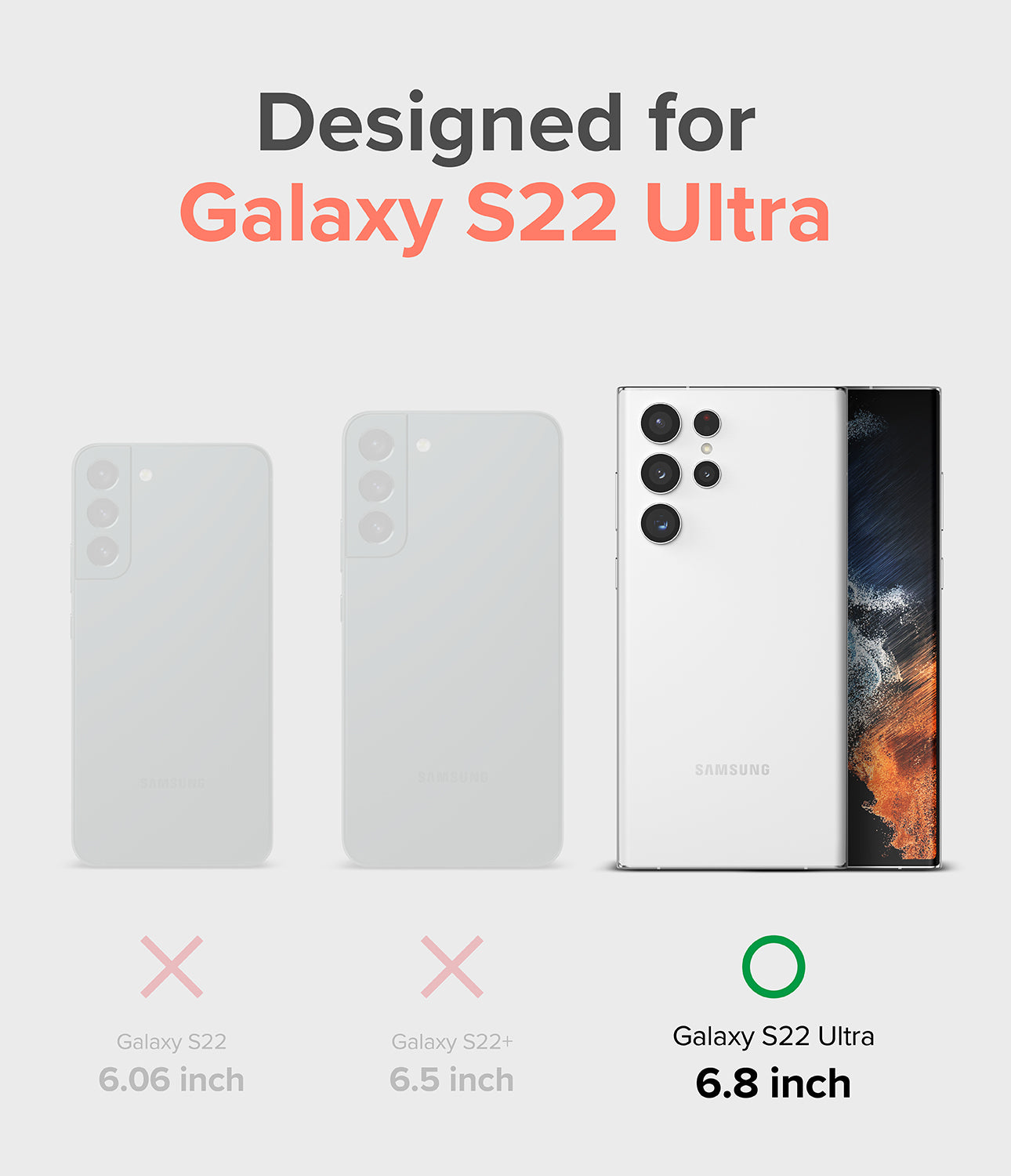 Galaxy S22 Ultra Case | Fusion Design - Floral - Designed for Galaxy S22 Ultra