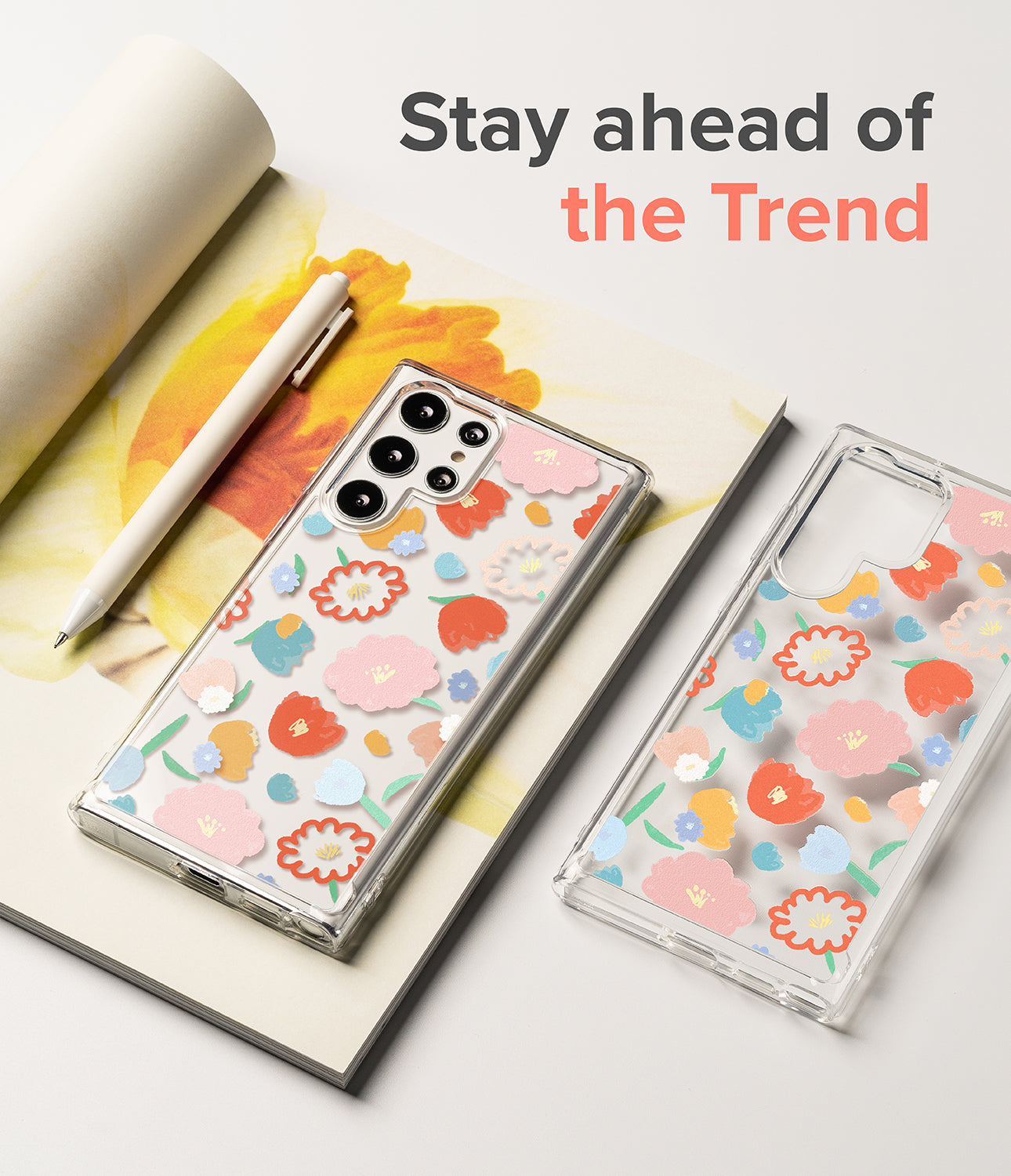 Galaxy S22 Ultra Case | Fusion Design - Floral - Stay ahead of the Trend