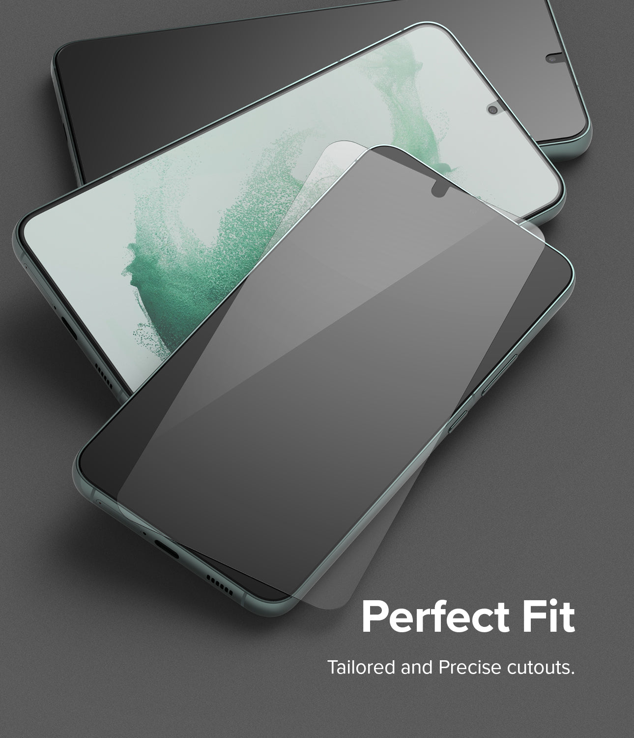 Galaxy S22 Plus Case Bundle | Ringke Fusion-X Case with Screen and
