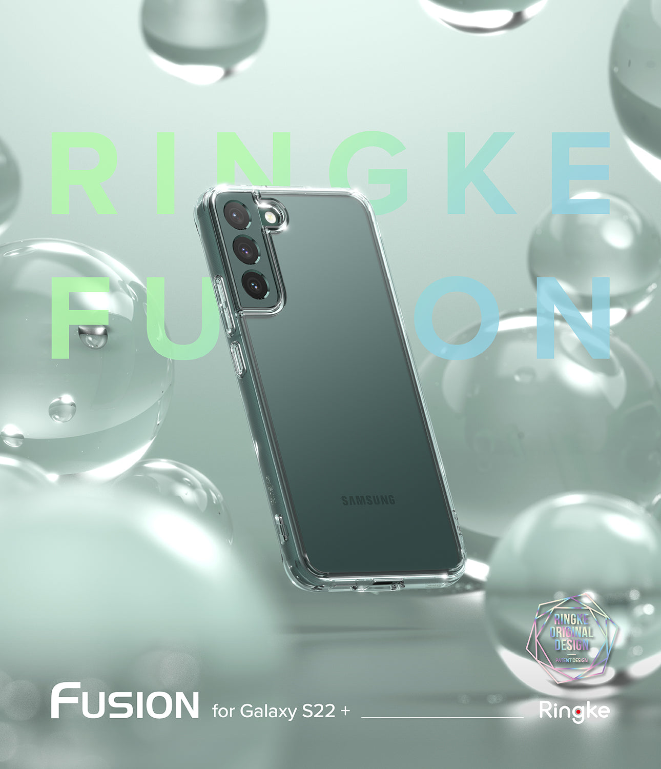 Galaxy S22 Plus Case Bundle | Ringke Fusion Case + Screen