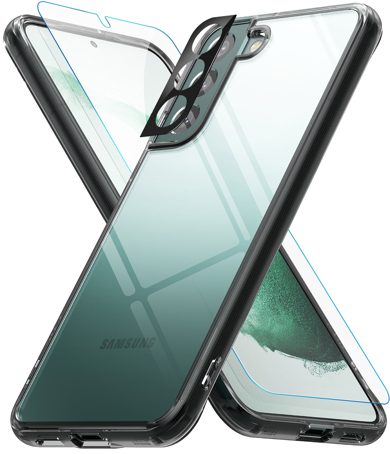 Galaxy S22 Plus Case Combo | Fusion Case + Screen Protector + Camera Protector