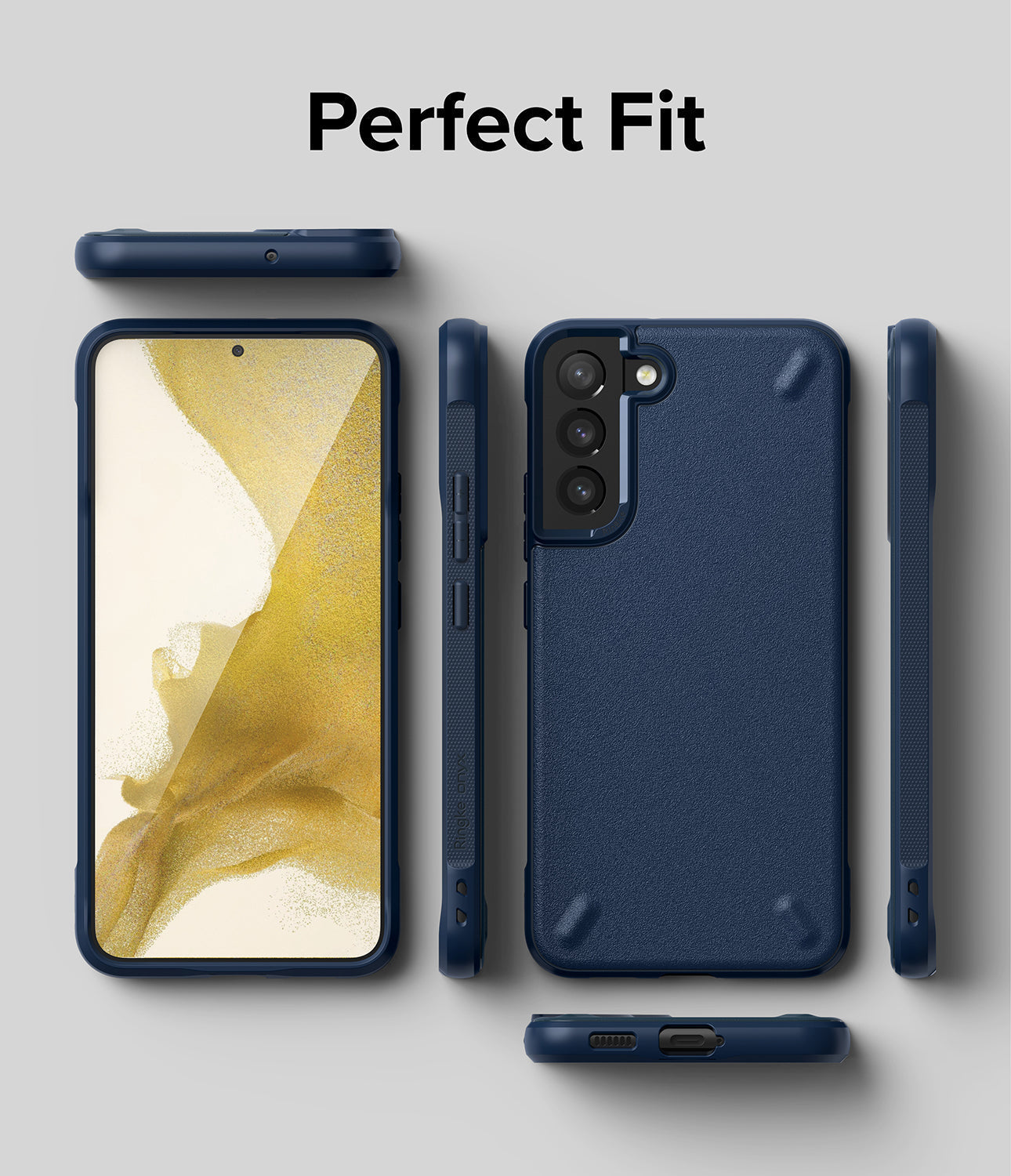 Galaxy S22 Plus Case Bundle | Ringke Onyx Case + Screen Protector