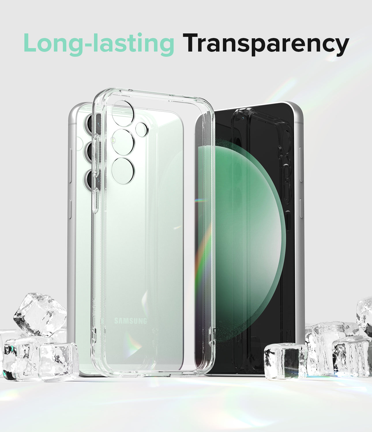 Galaxy S23 FE Case | Fusion-Long-Lasting Transparency