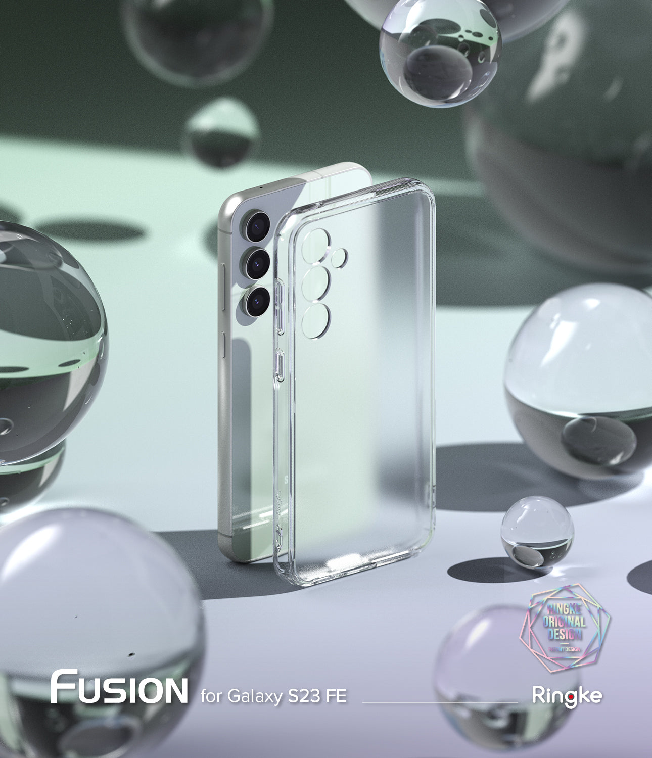 Galaxy S23 FE Case | Fusion-Matte Clear - By Ringke