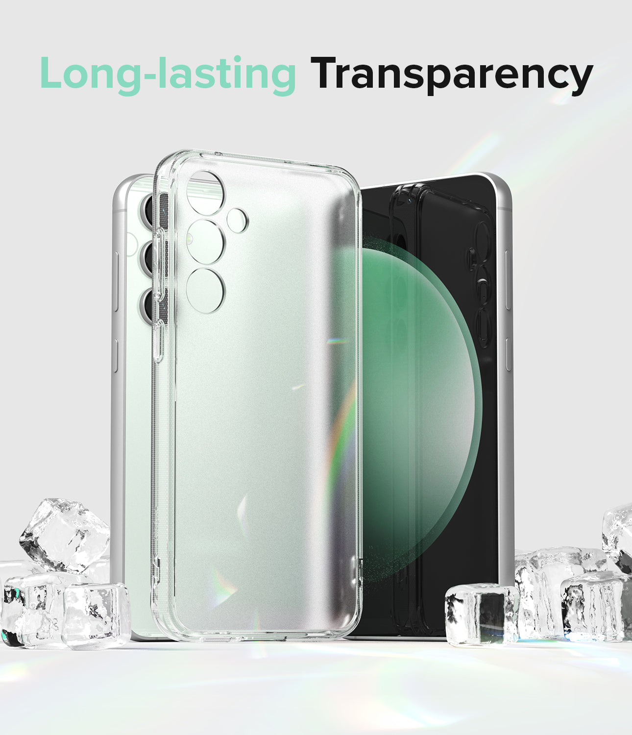 Galaxy S23 FE Case | Fusion-Matte Clear - Long-Lasting Transparency