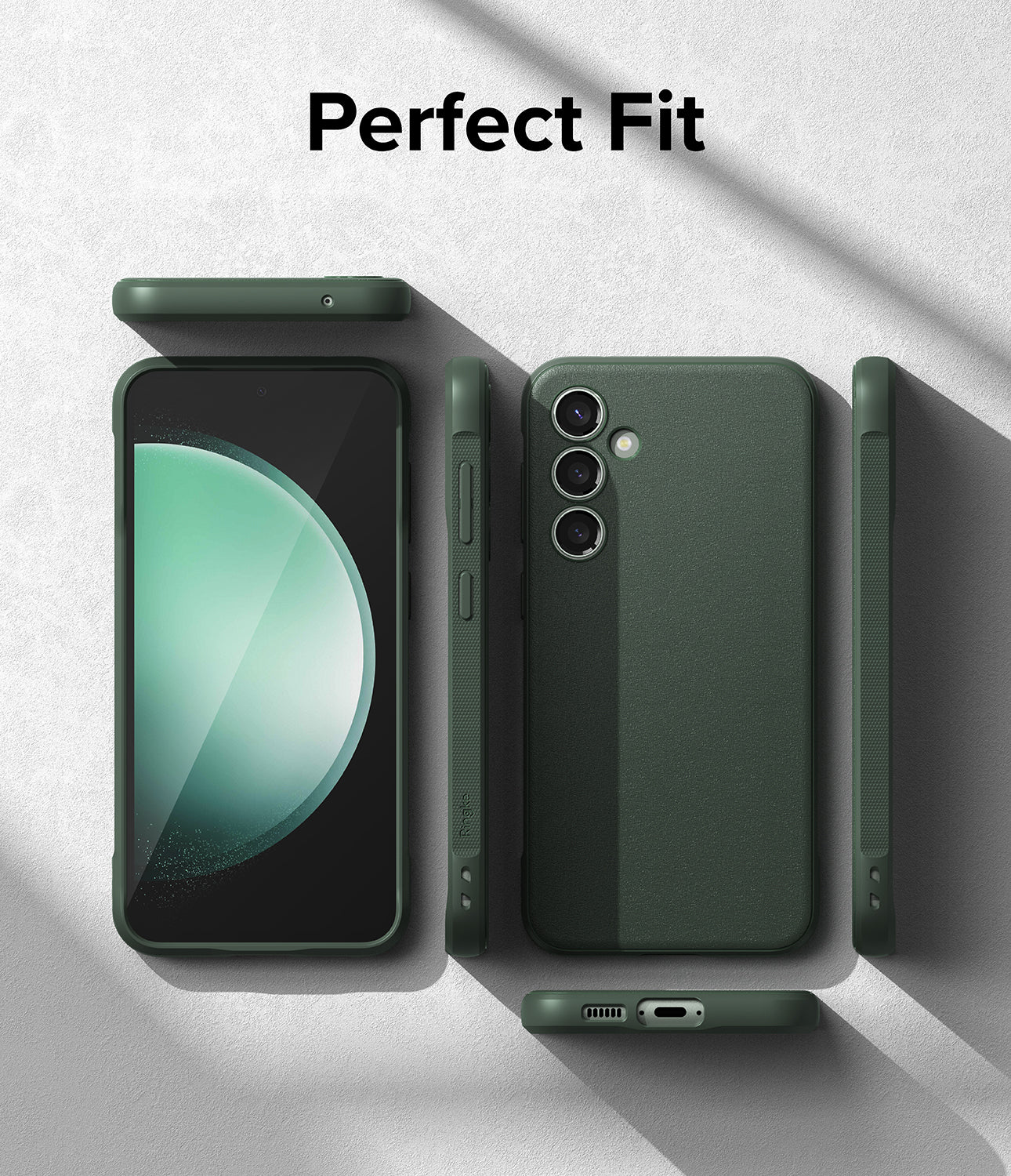 Galaxy S23 FE Case | Onyx-Dark Green - Perfect Fit