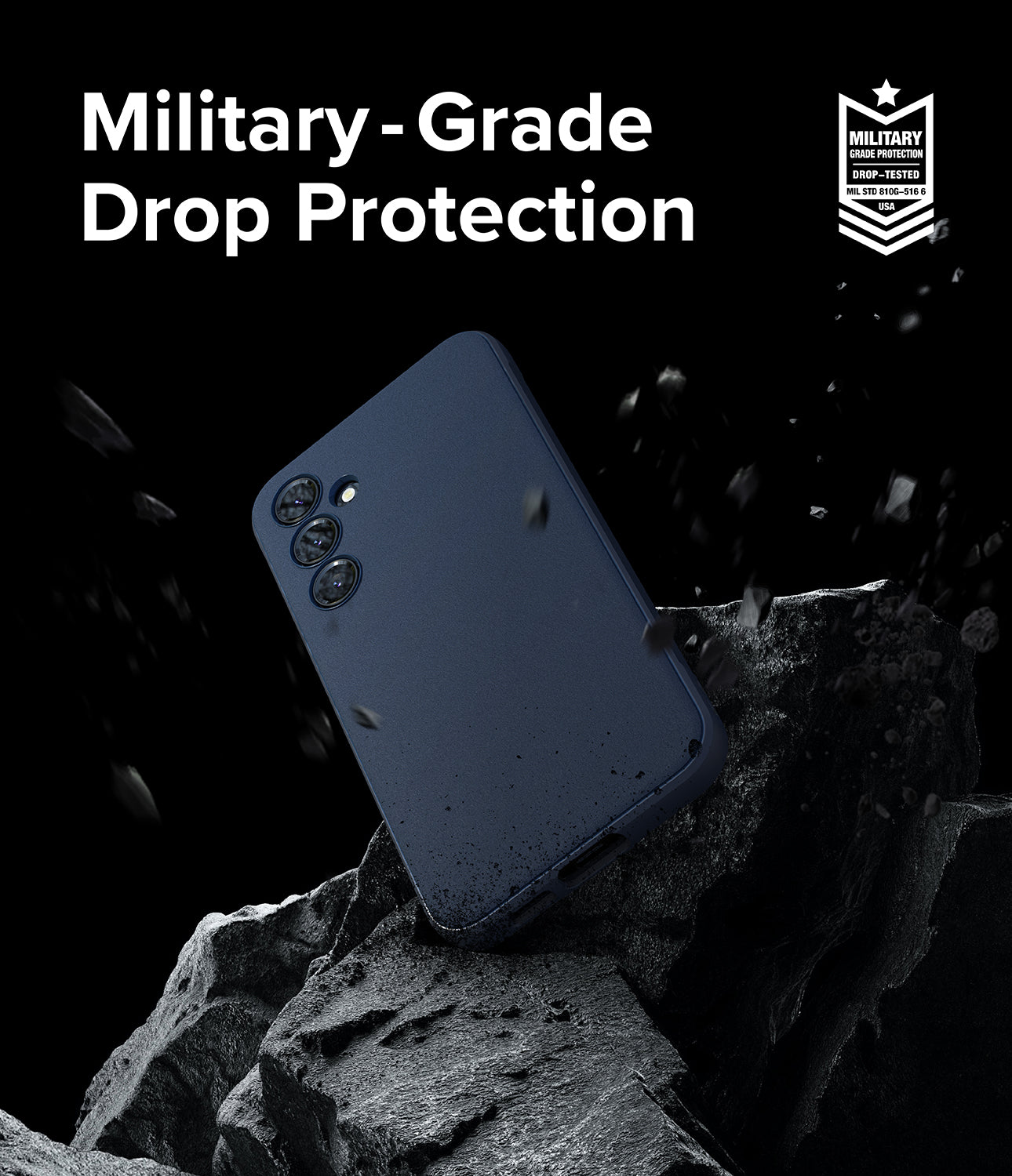Galaxy S23 FE Case | Onyx-Navy - Military-Grade Drop Protection.