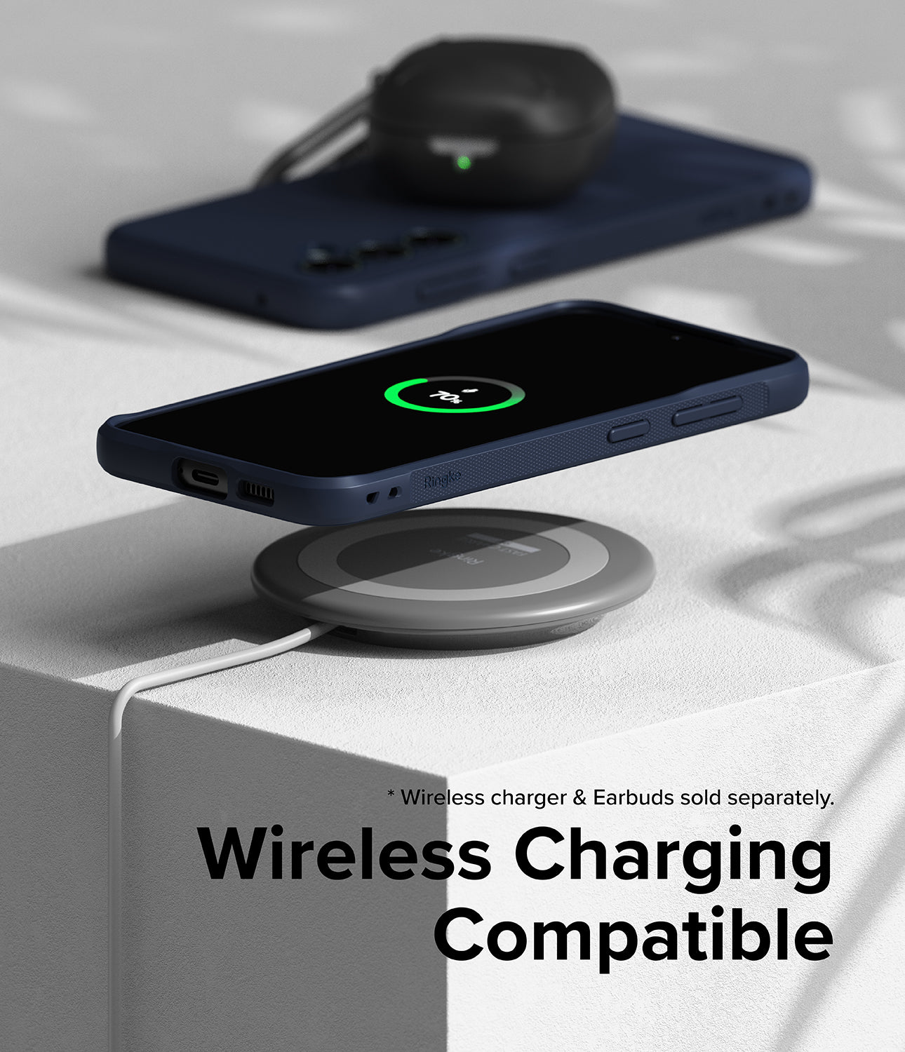 Galaxy S23 FE Case | Onyx-Navy - Wireless Charging Compatible