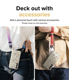 Galaxy S23 Plus Case | Fusion Design Dry Flowers - Deck out with accessories. Add a personal touch with various accessories.