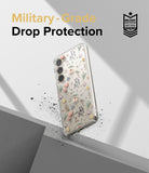Galaxy S23 Plus Case | Fusion Design Dry Flowers - Military-Grade Drop Protection.