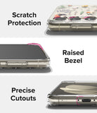 Galaxy S23 Plus Case | Fusion Design Dry Flowers - Scratch Protection. Raised Bezel. Precise Cutouts.