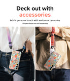 Galaxy S23 Plus Case | Fusion Design Floral - Deck out with accessories. Add a personal touch with various accessories.