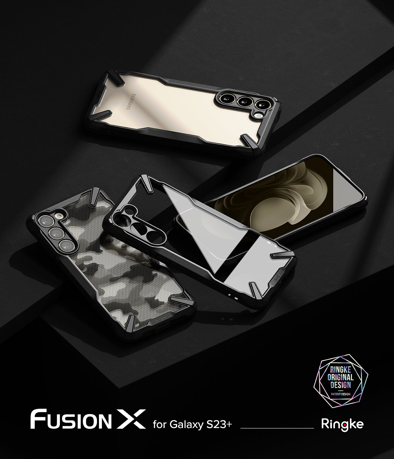Galaxy S23 Plus Case | Fusion-X - Black - By Ringke