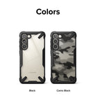 Galaxy S23 Plus Case | Fusion-X - Camo Black - Colors