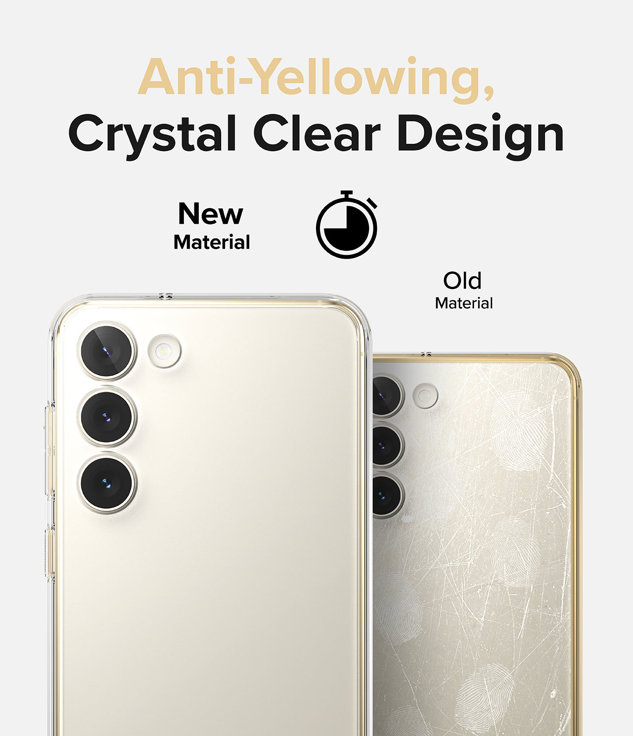 Galaxy S23 Plus Case | Fusion Clear - Anti-Yellowing Crystal Clear Design.