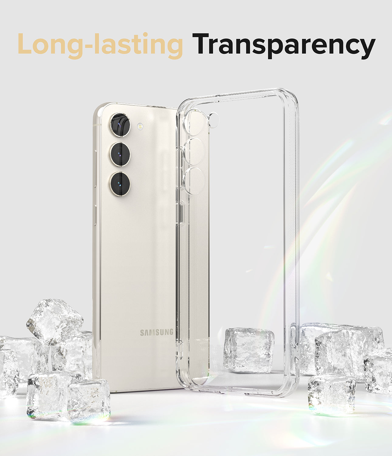 Galaxy S23 Plus Case | Fusion Clear - Lasting-lasting Transparency.