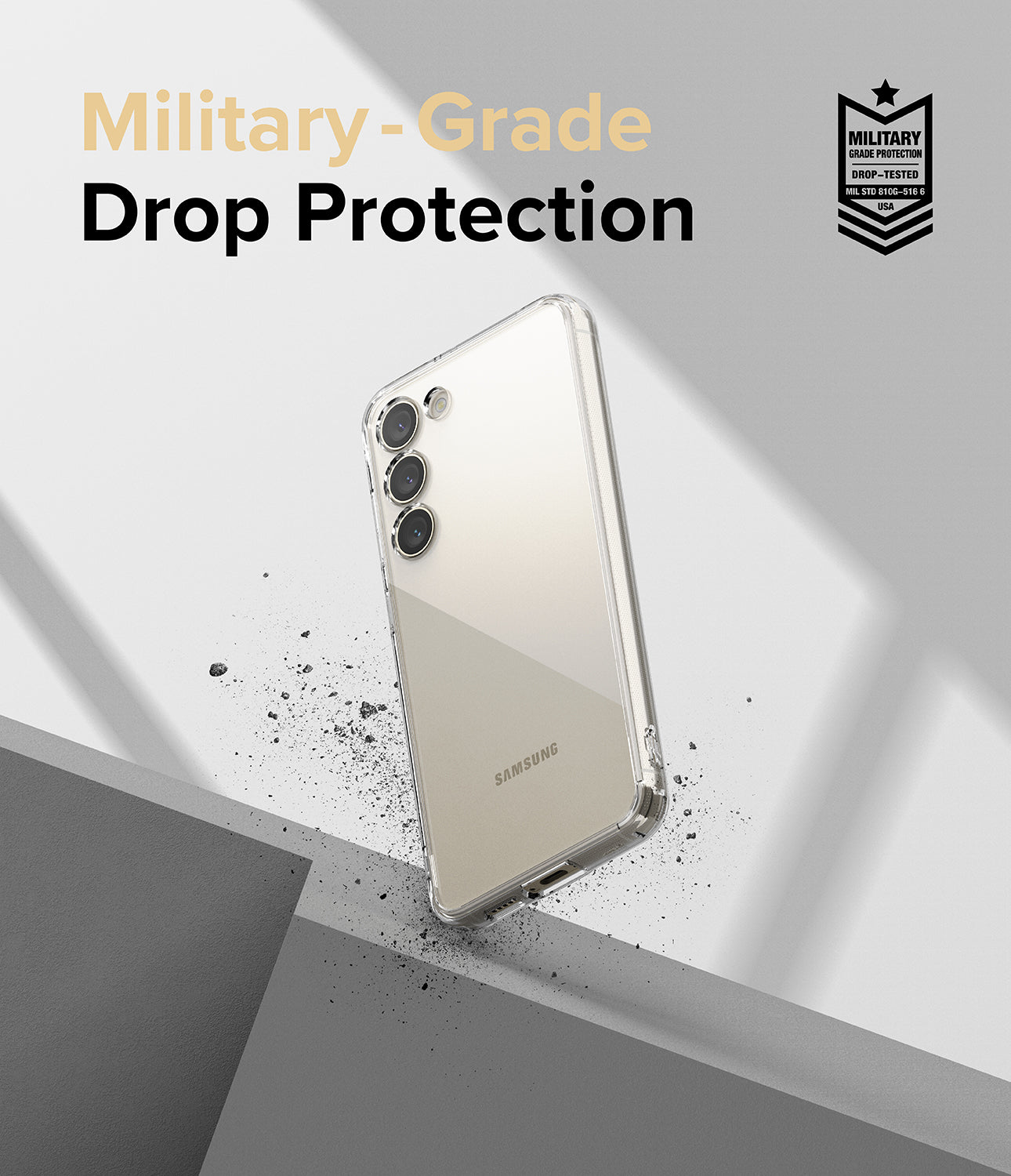 Galaxy S23 Plus Case | Fusion Clear - Military-Grade Drop Protection.