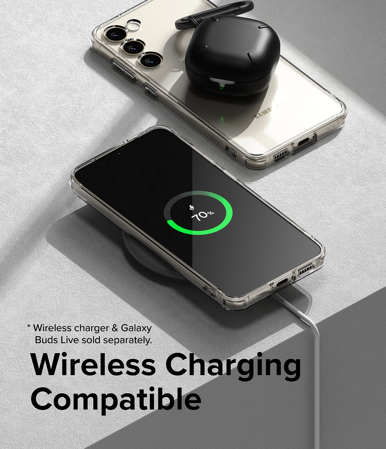 Galaxy S23 Plus Case | Fusion Clear - Wireless Charging Compatible.