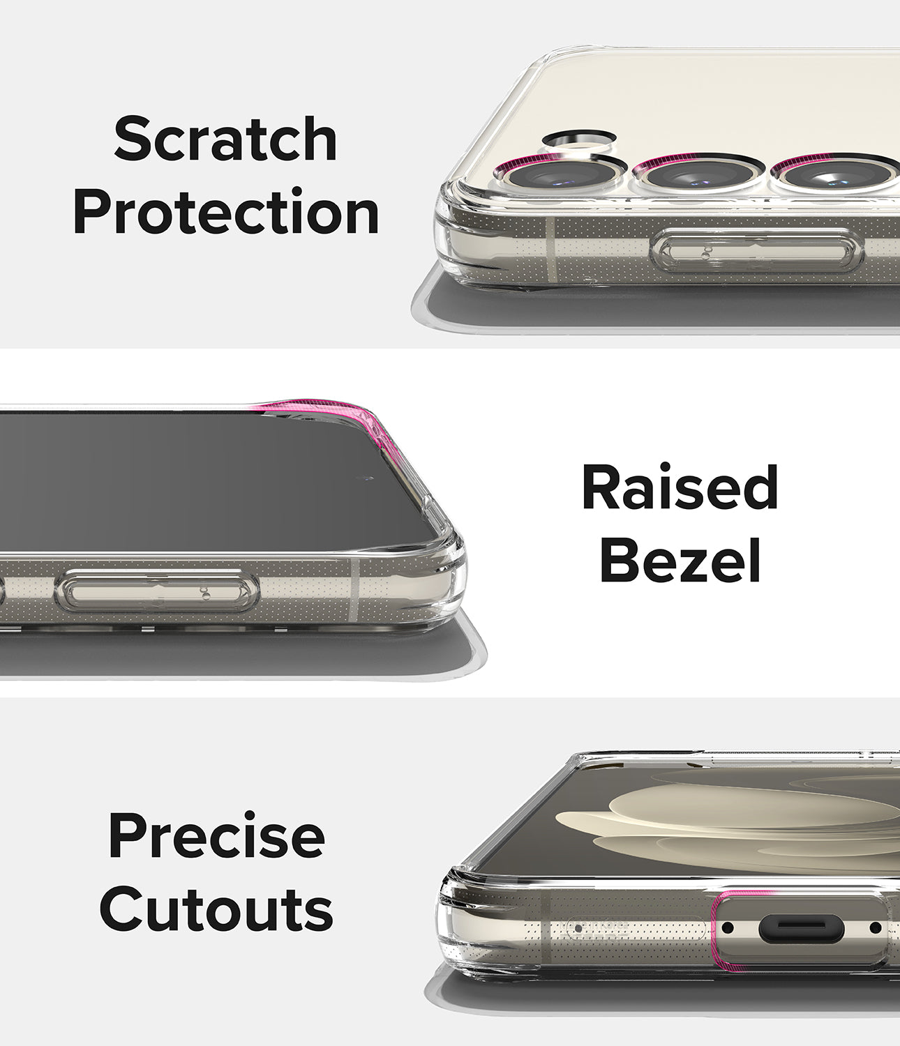 Galaxy S23 Plus Case | Fusion Clear - Scratch Protection. Raised Bezel. Precise Cutouts.